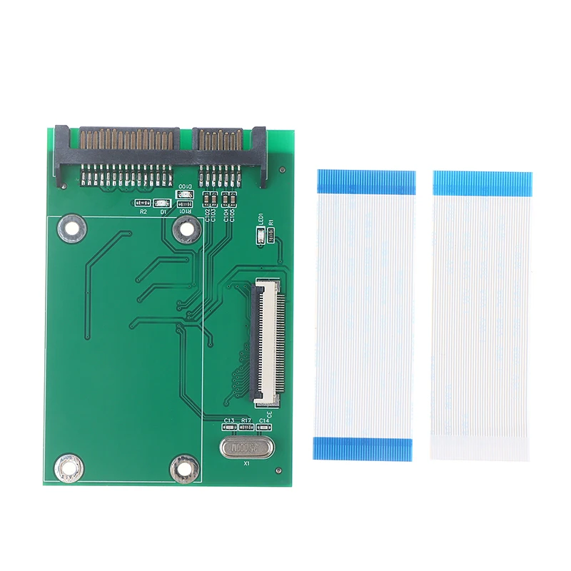 7.3*5.0cm 1.8 Inch 40Pin ZIF/CE SSD HDD Hard Disk Drive Adapter Card To 7+15 22 Pin SATA Drive Adapter Converter Board Card