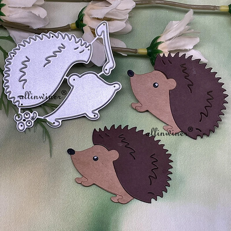 New Hedgehog decoration Metal Cutting Dies for DIY Scrapbooking Album Paper Cards Decorative Crafts Embossing Die Cuts