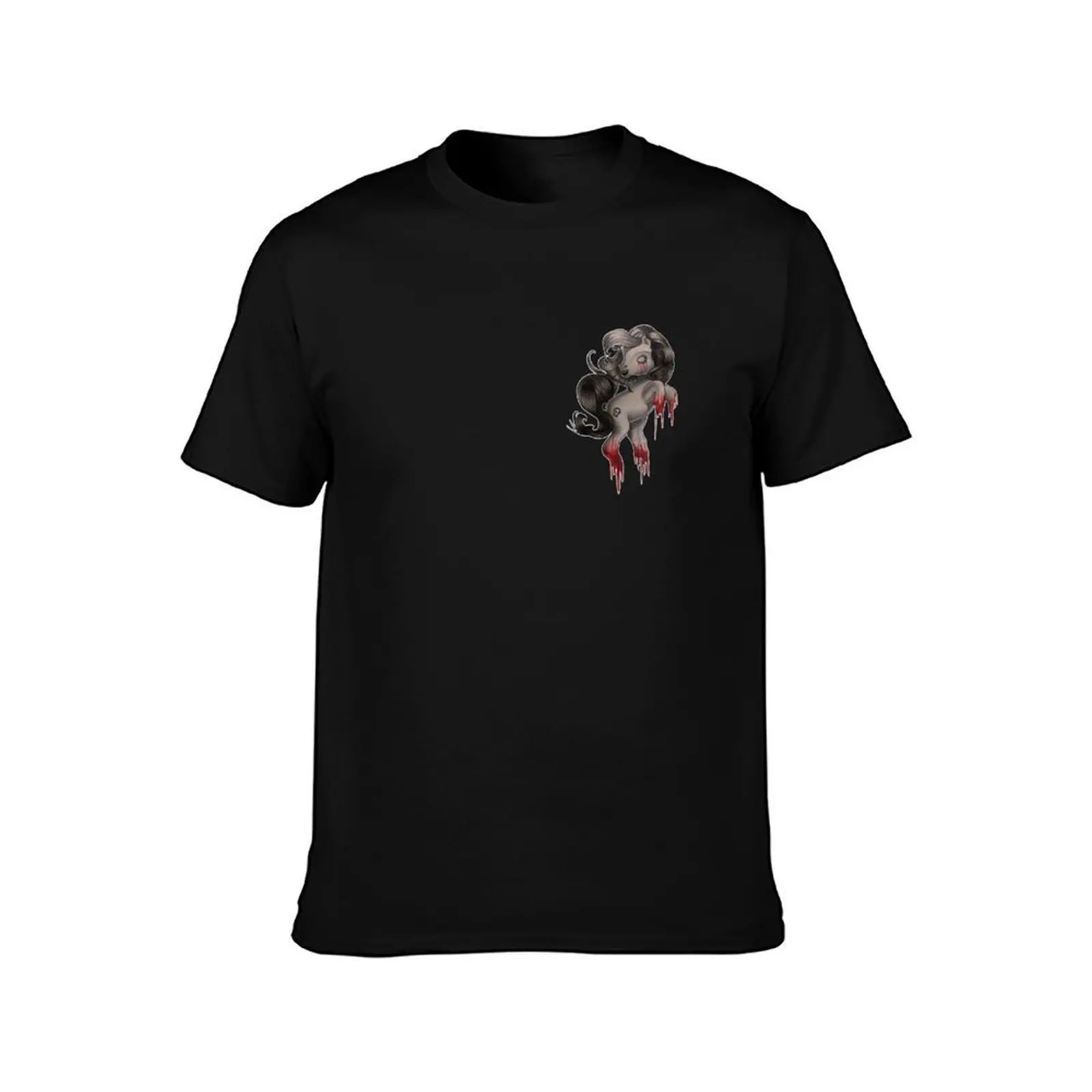 My Evil Pony by Carrie Ann T-Shirt Stylish Print Short Sleeve Tee T-Shirt