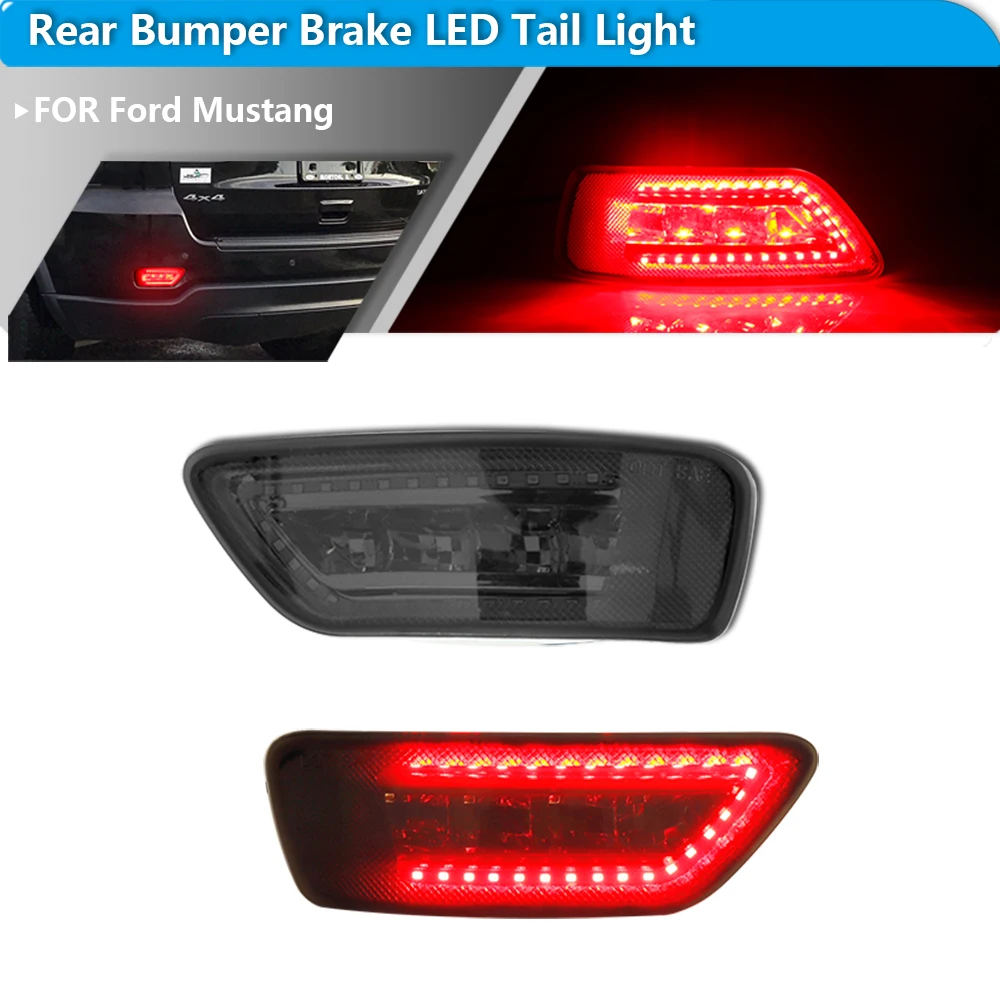 

2Pcs For Jeep Grand Cherokee 2011-2022 Rear Bumper Reflector LED Tail Light Brake Lights Flowing Turn Signals Car Accesories