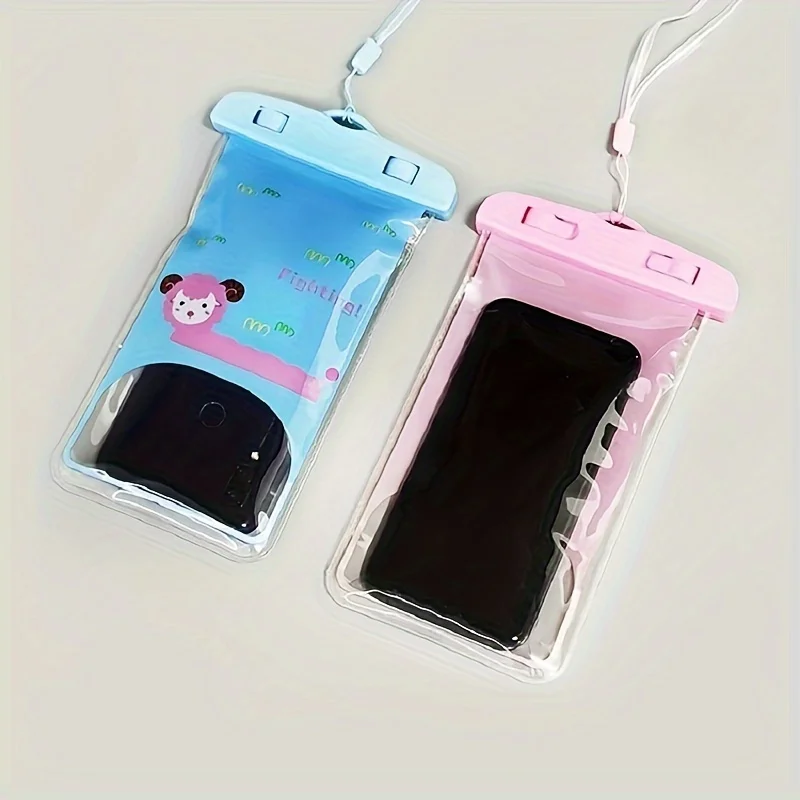 1 PC Mobile Phone Waterproof Bag, Touch Screen, Swimming, Drifting, Diving, Air Bag, Transparent Sealed Protective Bag, Outdoor