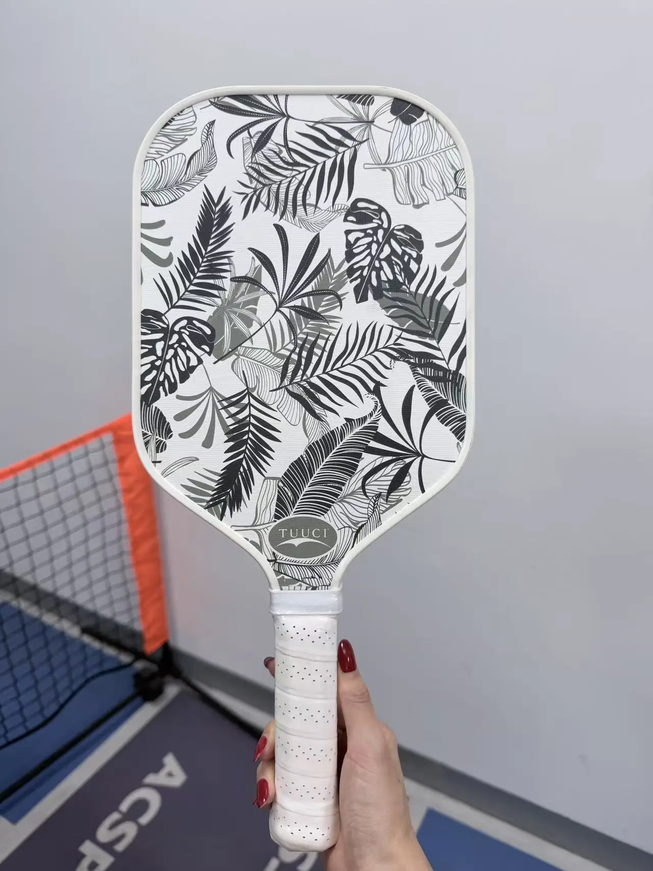 Double Sided Printed Pickleball Paddle Unique Two‑Sided Artwork Carbon Fiber PP Honeycomb Core for Men Women Recreation Tourname