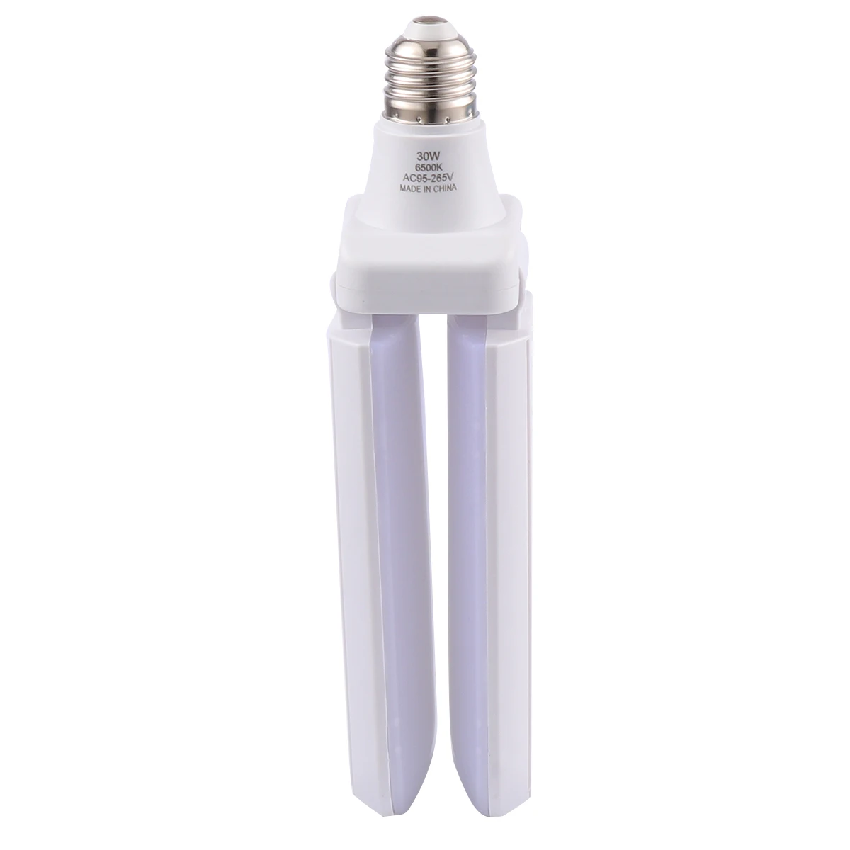 

2 Blades Foldable Led Light Bulb 30W Energy Saving Adjustable Angle No Glare Easy Install For Home Bedroom Living
