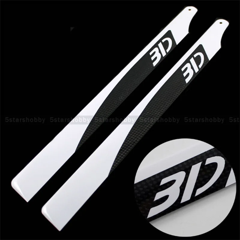 Carbon Fiber Helicopter Main Blade 325/360/380/420/510/560/610/690mm For ALIGN ALZRC TAROT SAB RC Helicopter Spare parts