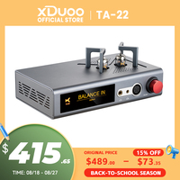 XDUOO TA-22 DAC&Tube Balance Headphone Amplifier ES9038Q2M*2 USB DSD256 32Bit/384kHz HD Bluetooth DAC Amp
