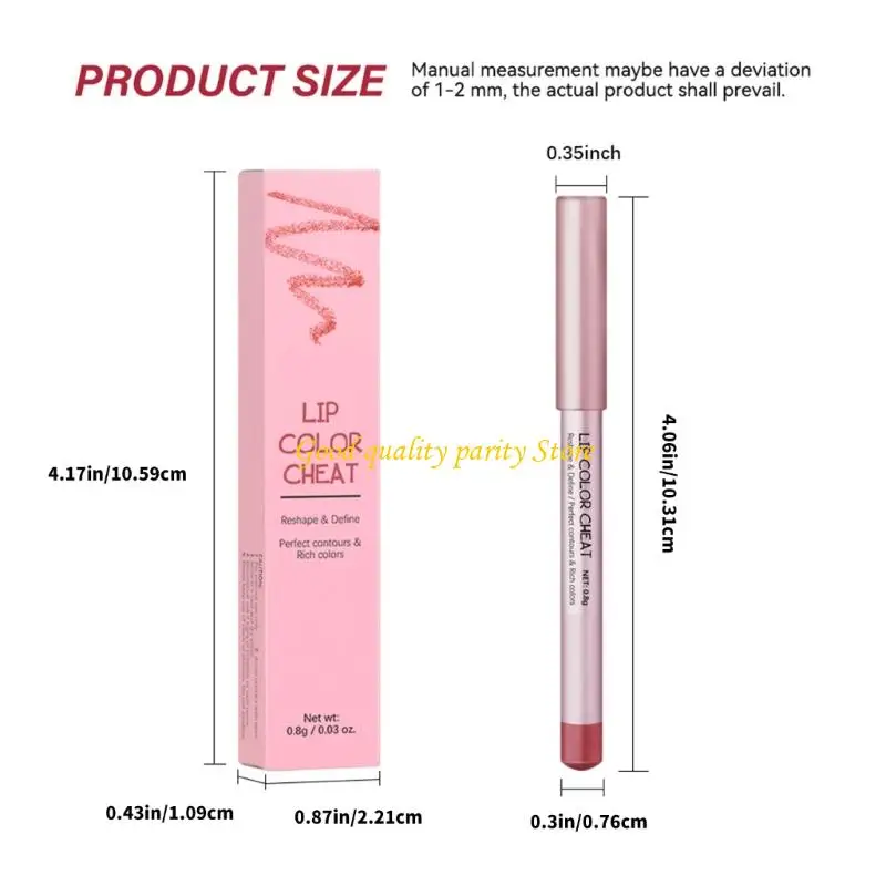 M4ya Matte Matte Lipstick Liner Pastes Waterproof Liner Liner Pencil Labbro Taghi