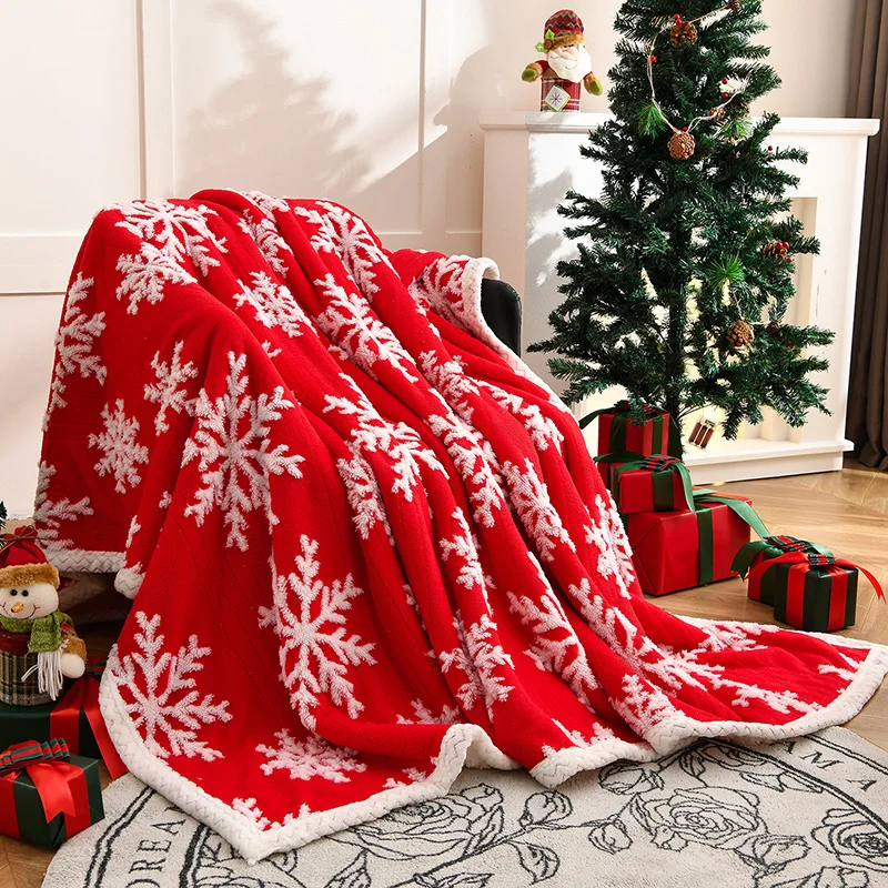 nuova-coperta-in-pile-con-motivo-a-fiocchi-di-neve-per-natale-2026-doppio-strato-spesso-e-caldo-coperta-in-finta-lana-per-divano-e-letto-primavera-autunno