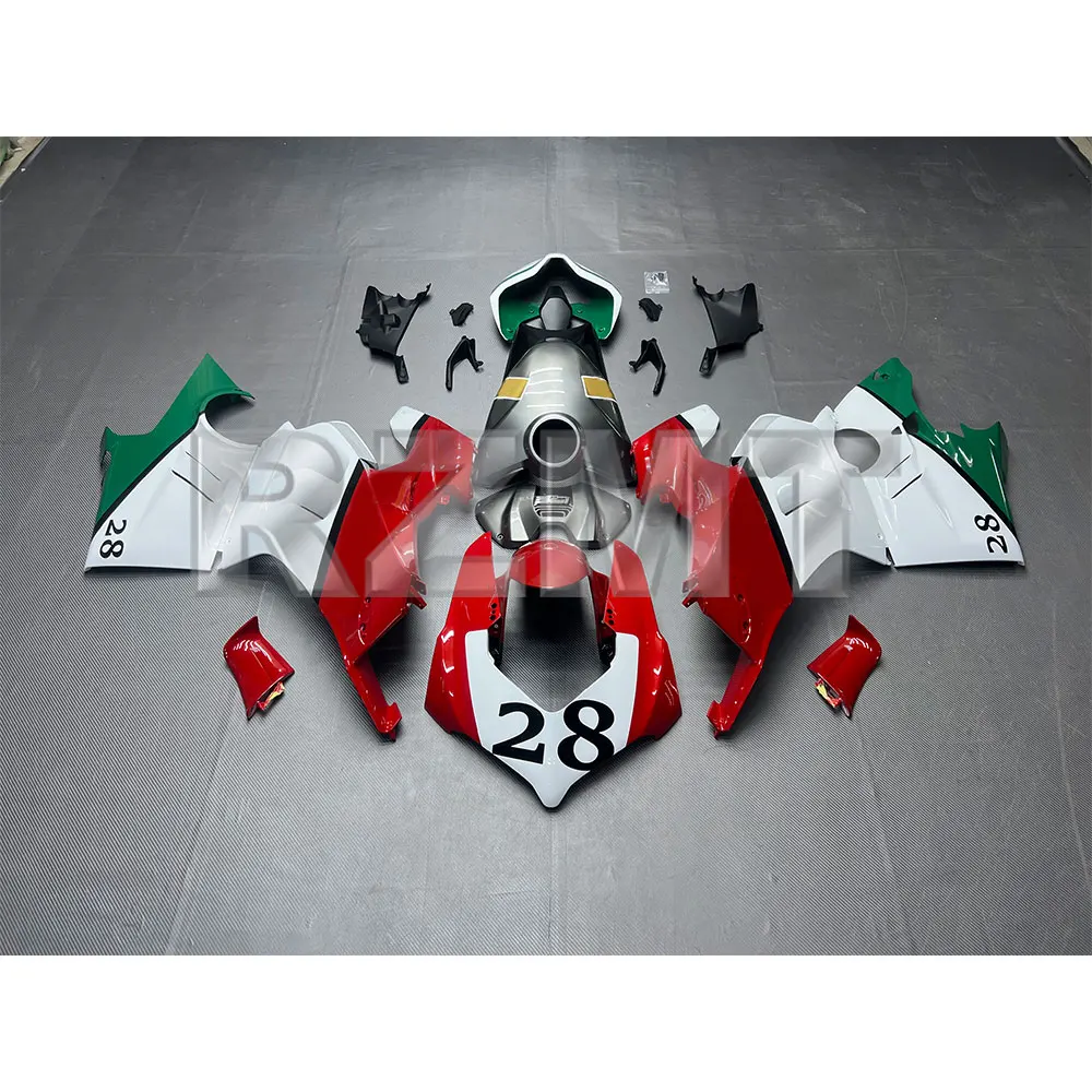 ABS Plastic For Ducati Panigale V4 V4s S 2023-2024 Motorcycle Fairings Set With Fuel Tank Body Kit Bodywork Set Shell Injection