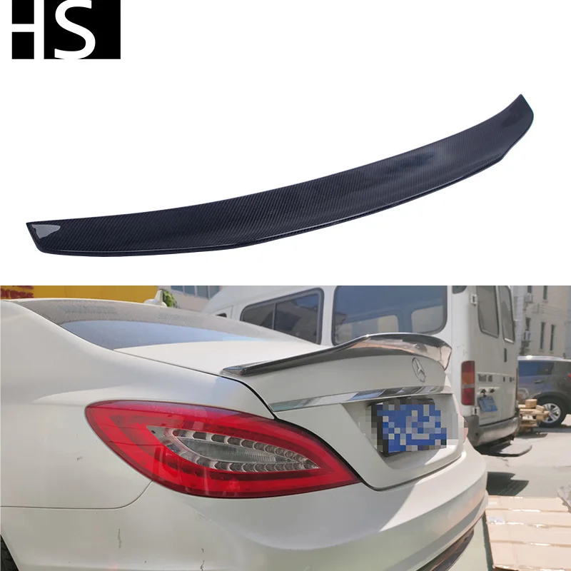 

Carbon fiber rear spoiler for Mercedes-Benz CLS W218 modified PSM model for 11-17 years