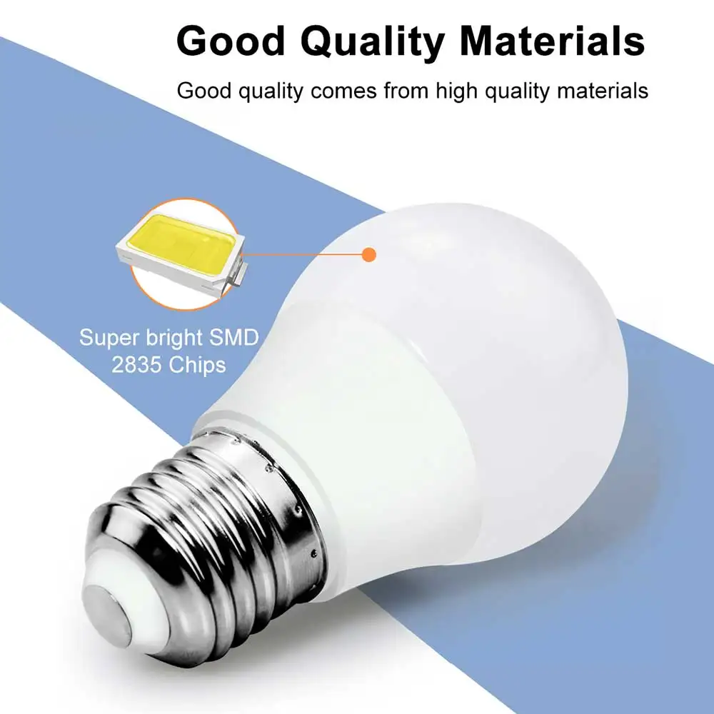 20W LED Light Bulb E27/E26 Ceiling Lamp E14 Embedded Tube Lights 220V Chandelier Bulbs Home Living Room Library Fill Lighting