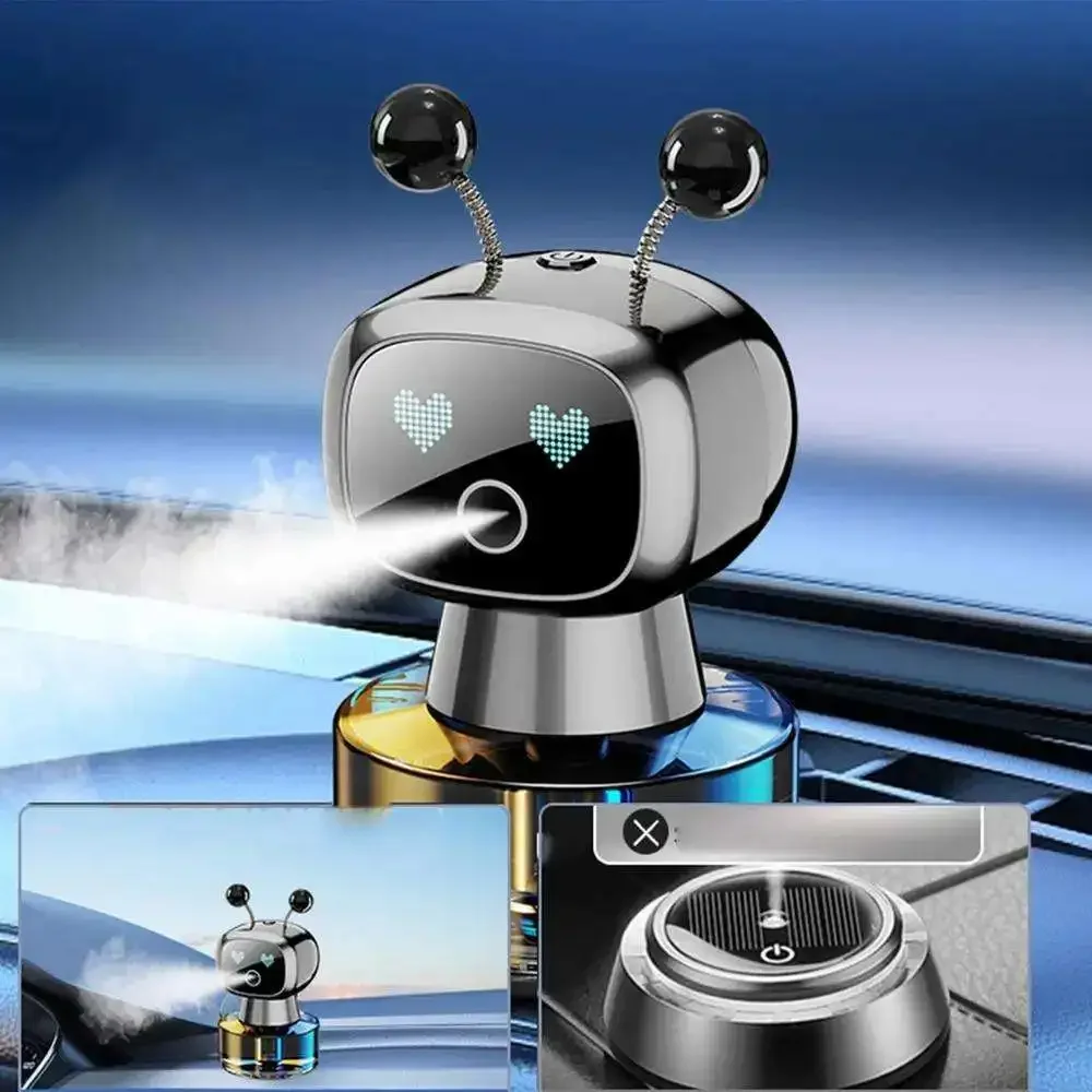 Advanced Robot Intelligent Aromatherapy Machine Automatic Spray Car Perfume Advanced Long-lasting Fragrance Car Air Freshener