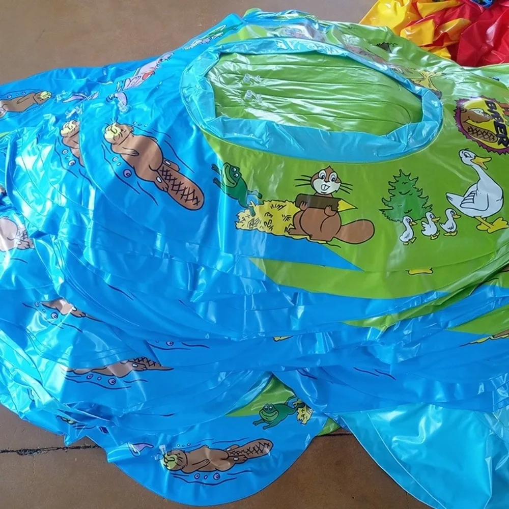 Cartoon Design Inflatable Kayak Fun Design Inflatable Structure Inflatable Kayak Portable Children's Kayak Pool Activity