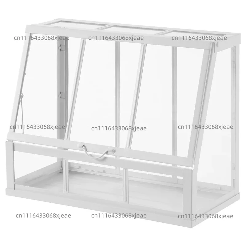 Plastic Greenhouse Cover White Flower Room Insulation Potted Plant Display Cover Box