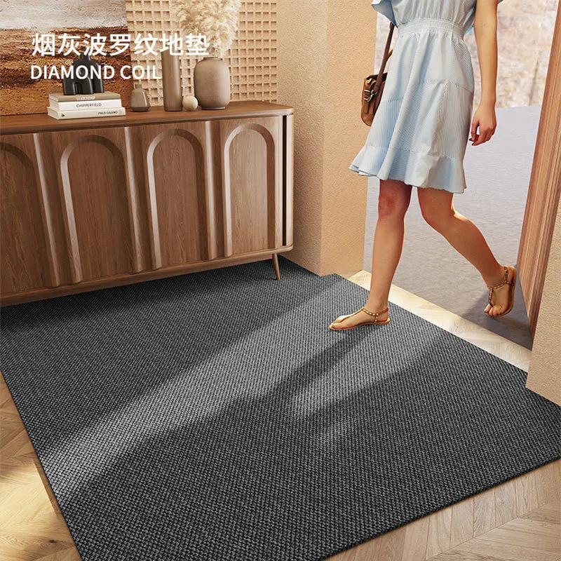 Entrance Door Mat Home Decorations Anti-Slip Mats Waterproof Oilproof Carpet Washable Durable High Resilience Wear-resistant