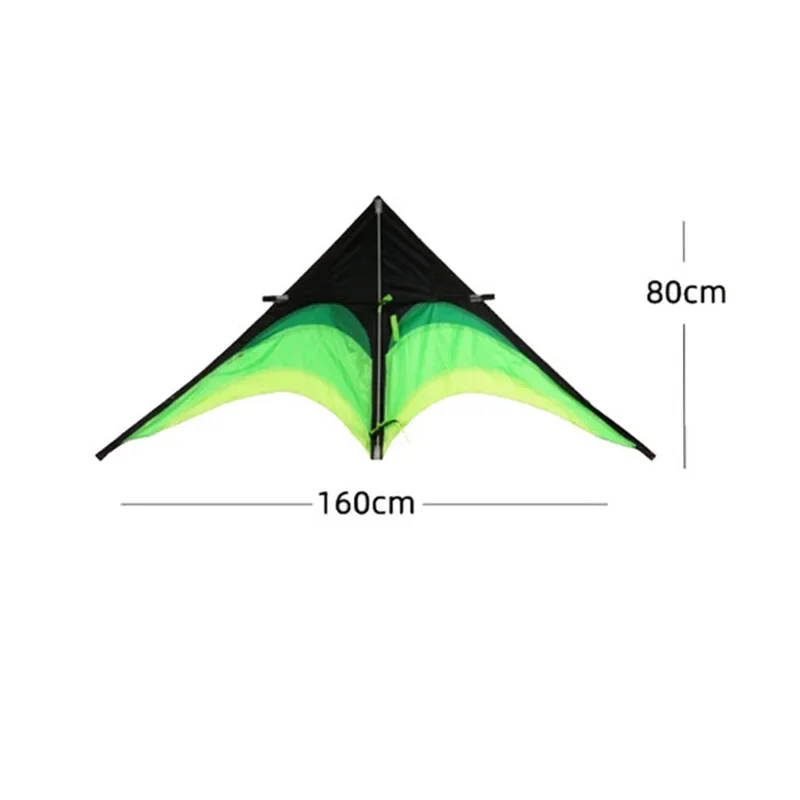 1.6m Large Delta Prairie Kites with 6m Tails Flying Toys For Children Kites Handle Line Outdoor Sports Professional Wind Kites