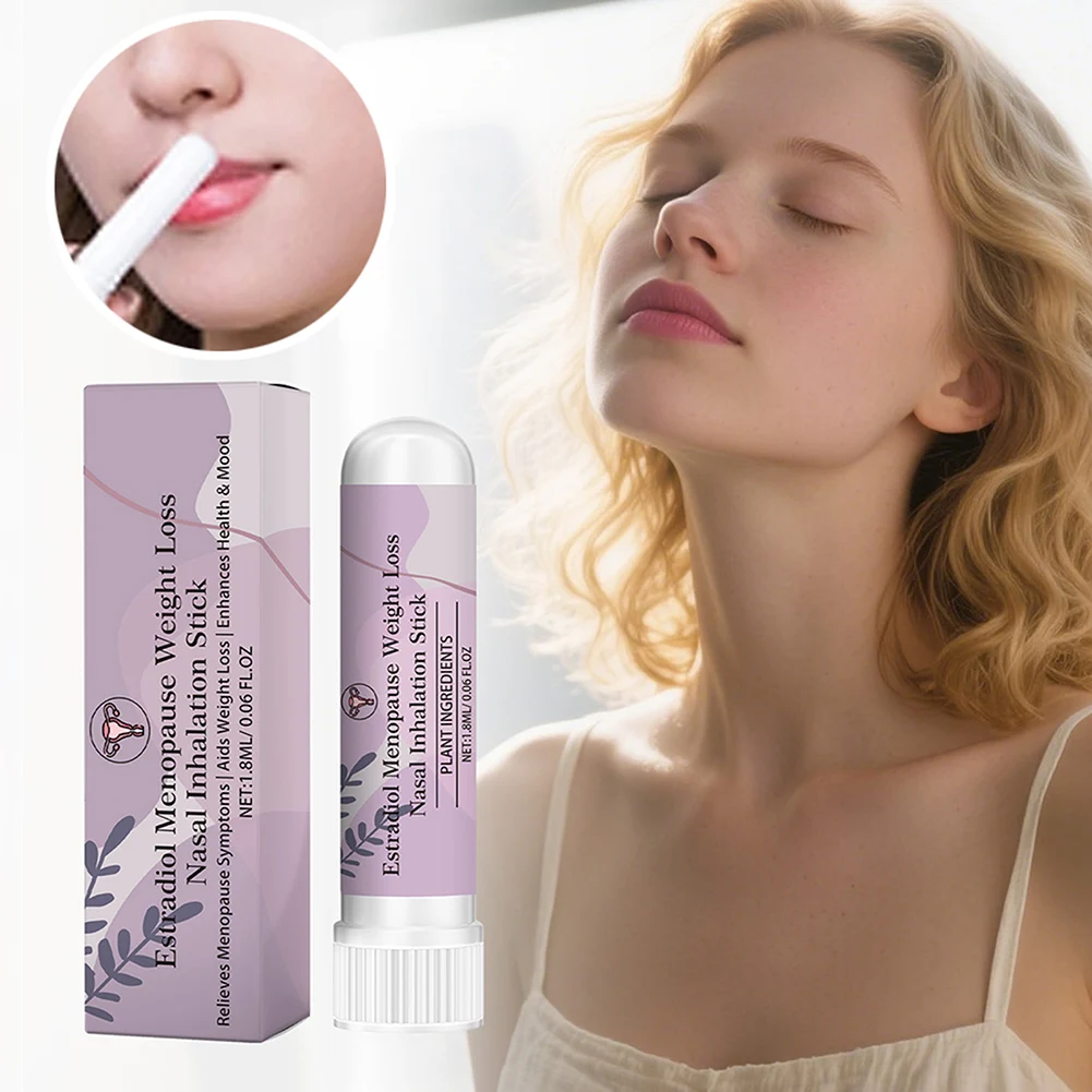 Menopause Weight Loss Nasal Inhalation Stick Natural Essential-Oils Stick Enhances Health Mood Aid Weight Loss Travel Companion