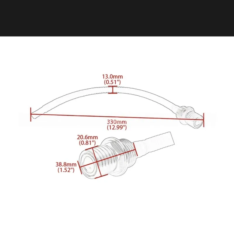 For Softail Fat Boy 2001-2007 Compatible 62189-01A Motorcycle Fuel Check Valve Assembly-N29R