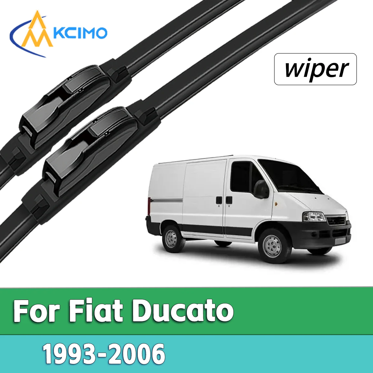 

Windscreen Rain Wiper Blade Rubber Assembly for Fiat Ducato 1993-2006 Smooth Quiet Front Windshield Wipers