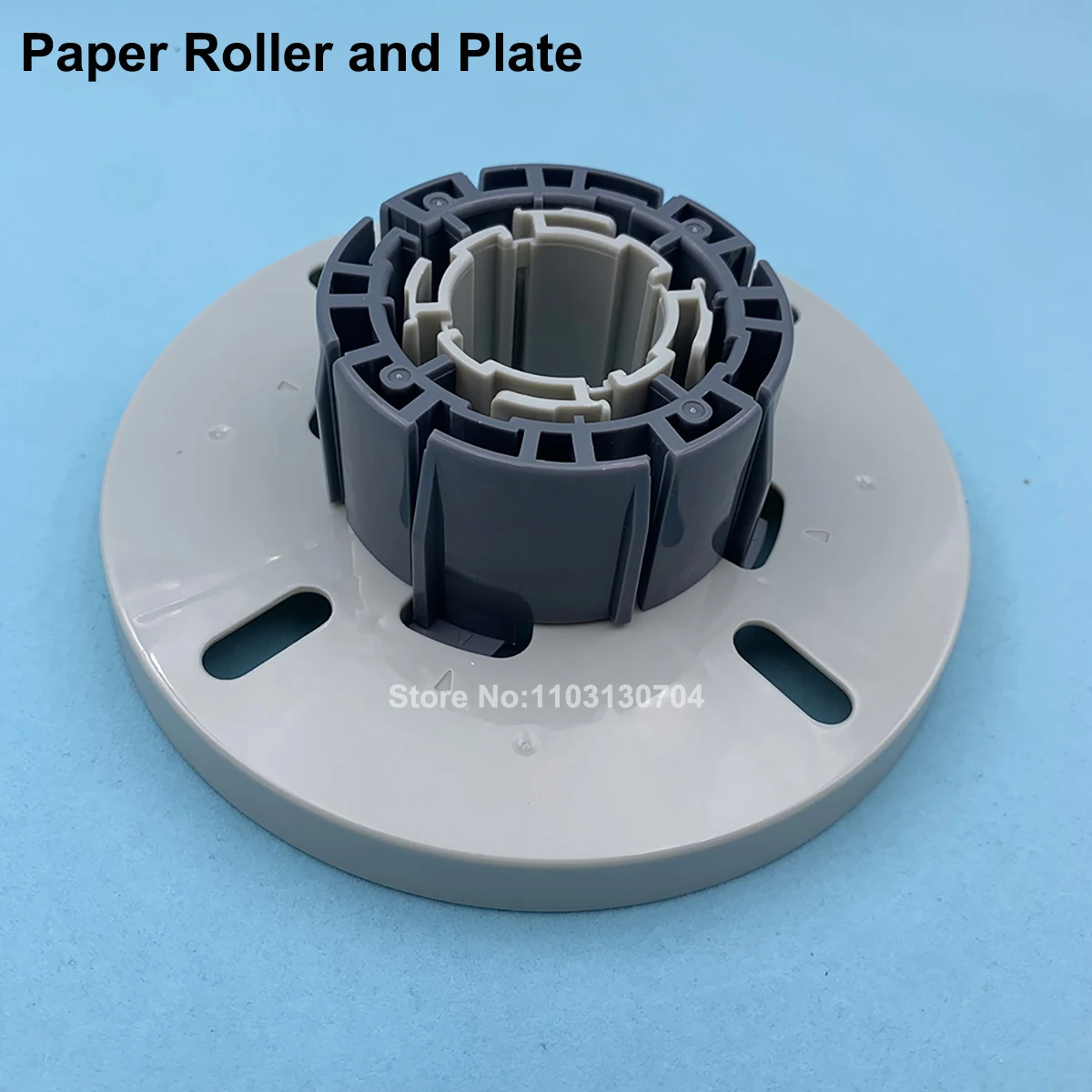 Mutoh RJ 900C VJ1604 1300 1204 1618 VJ1638 1624 كتلة الطابعة لوحة الورق وسائل الإعلام ورقة تناول نظام الوسائط الأسطوانة حامل البلاستيك #2