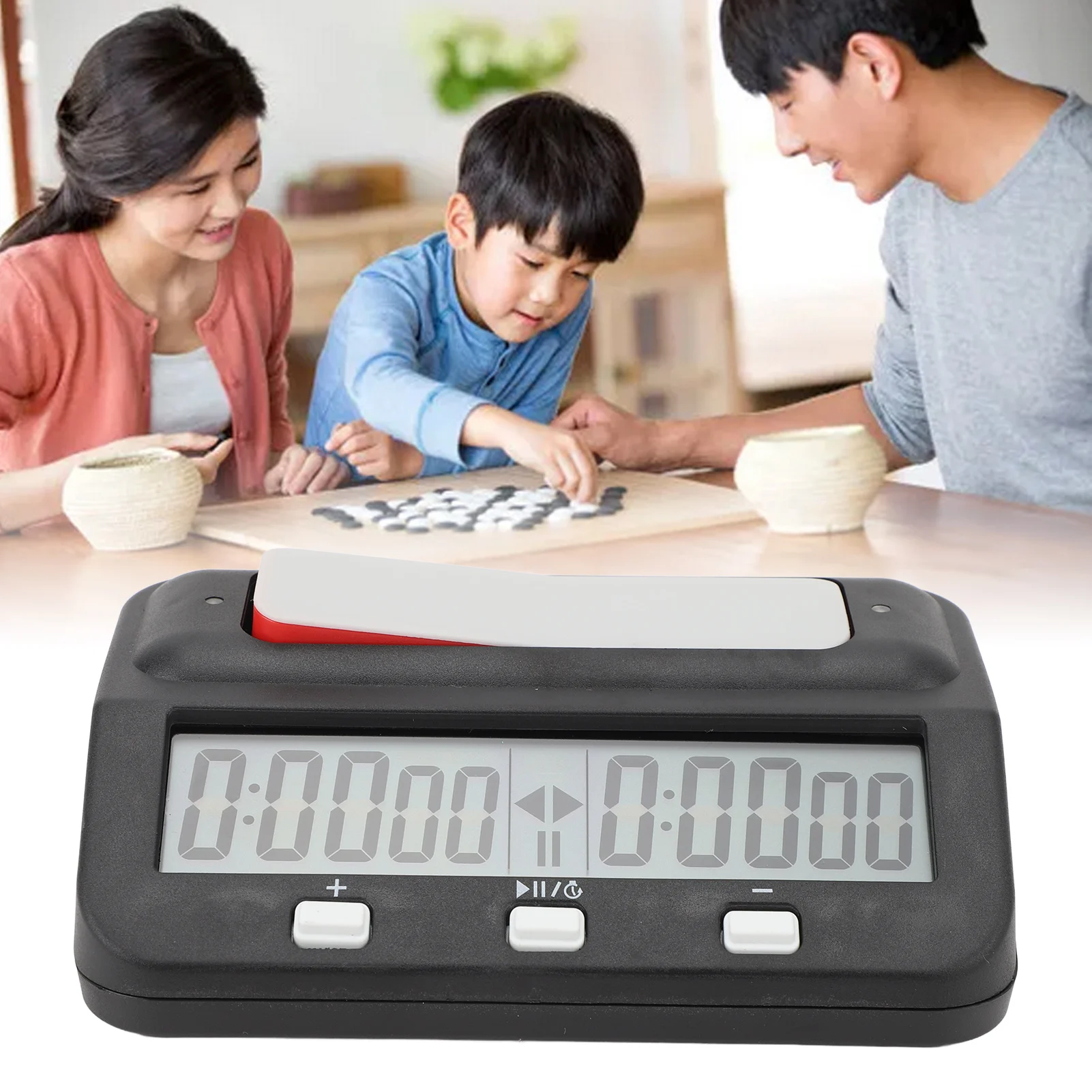 Chess Clock Portable Chess Timer Professional Digital Timing Chess Timer for Chess Match Go Chess Game