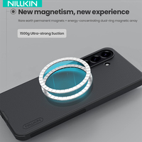 Nillkin Magnetic Case for Samsung Galaxy A56 A36 A26 A55 5G Bump Textured Anti-Scratch Anti-Slip Cover PC+TPU Protective Case