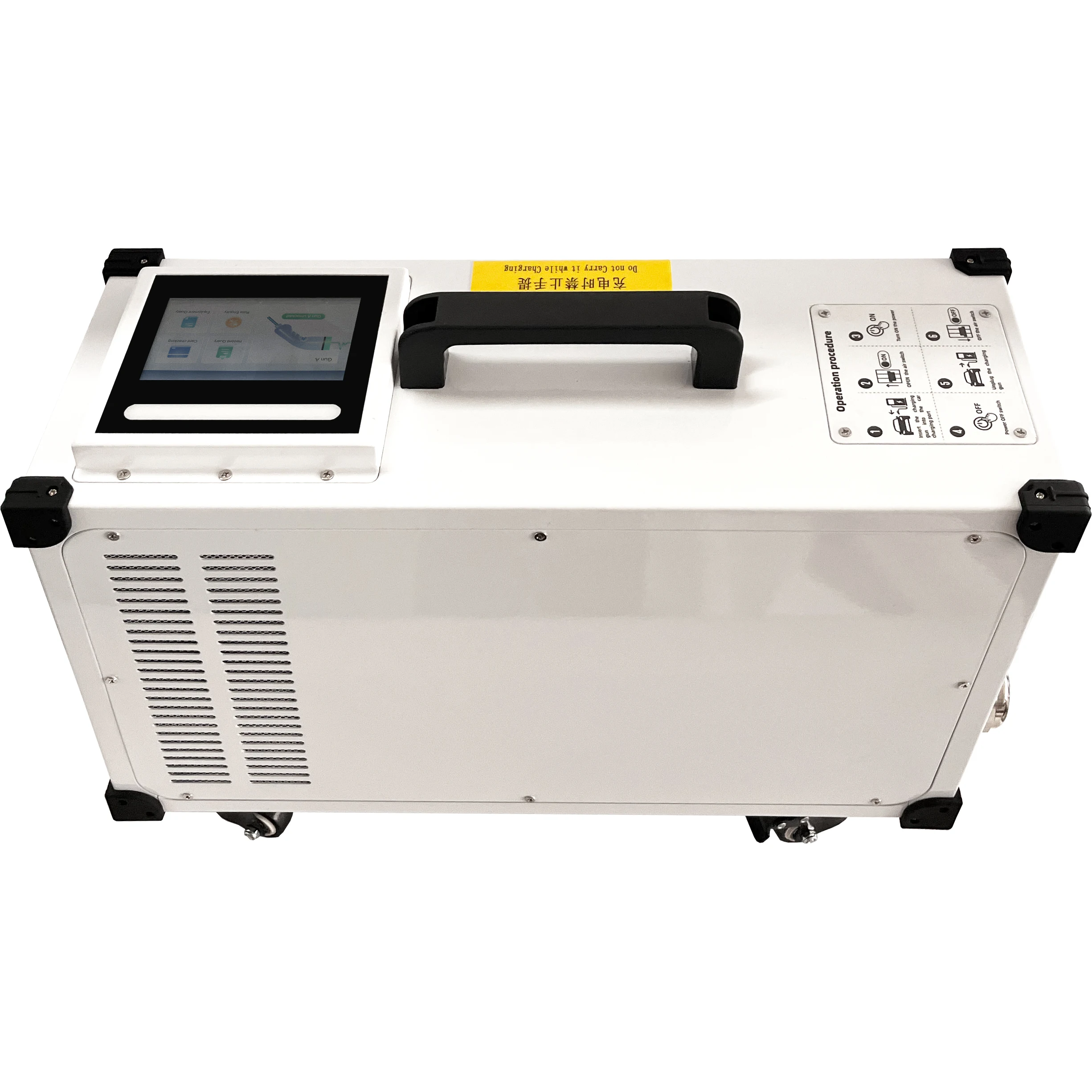 2026 OEM 7kw 15kw 20kw 30kW 50A Gbt Ccs2 Dc Fast Charger Portable Ev Charger Charging Station Quick Mobile Ev Charger