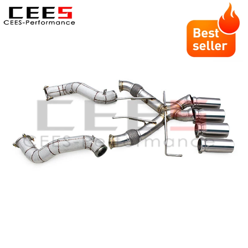 

cees Newest Racing Tuning Full Catback Exhaust for Mclaren 750S 4.0T 2020-2025 Upgrade Free Flow Stainless Steel Exhaust Pipe