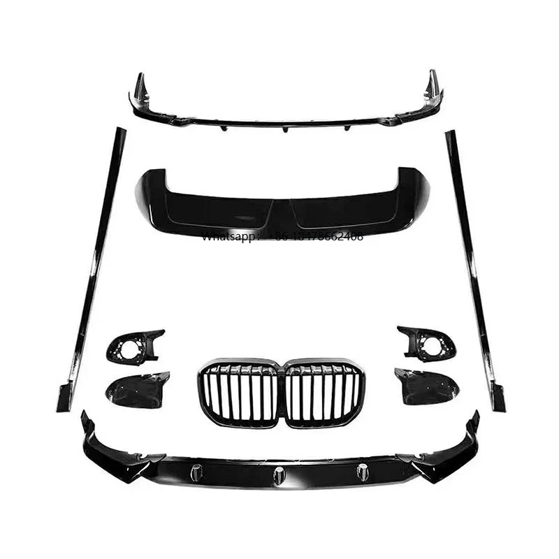 

Black Edition Style PP Bodykit Front Lip Grille Diffuser Roof Spoiler Mirror Cover Side Skirt for G07 X7