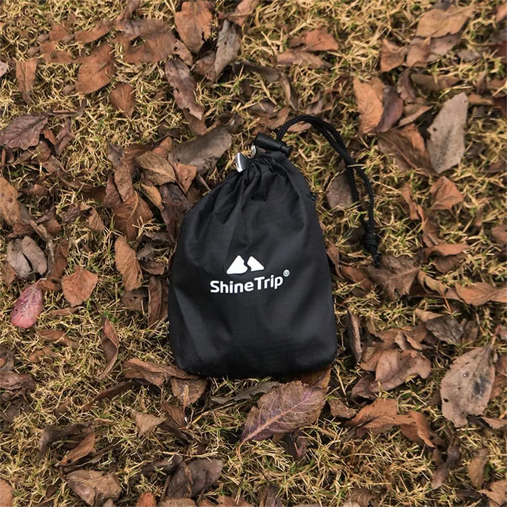 Drawstring Pouch Bag Camping Storage Bag Hanging Nail Multifunctional Hiking Organizer Wind Rope Buckle Ultralight image 5