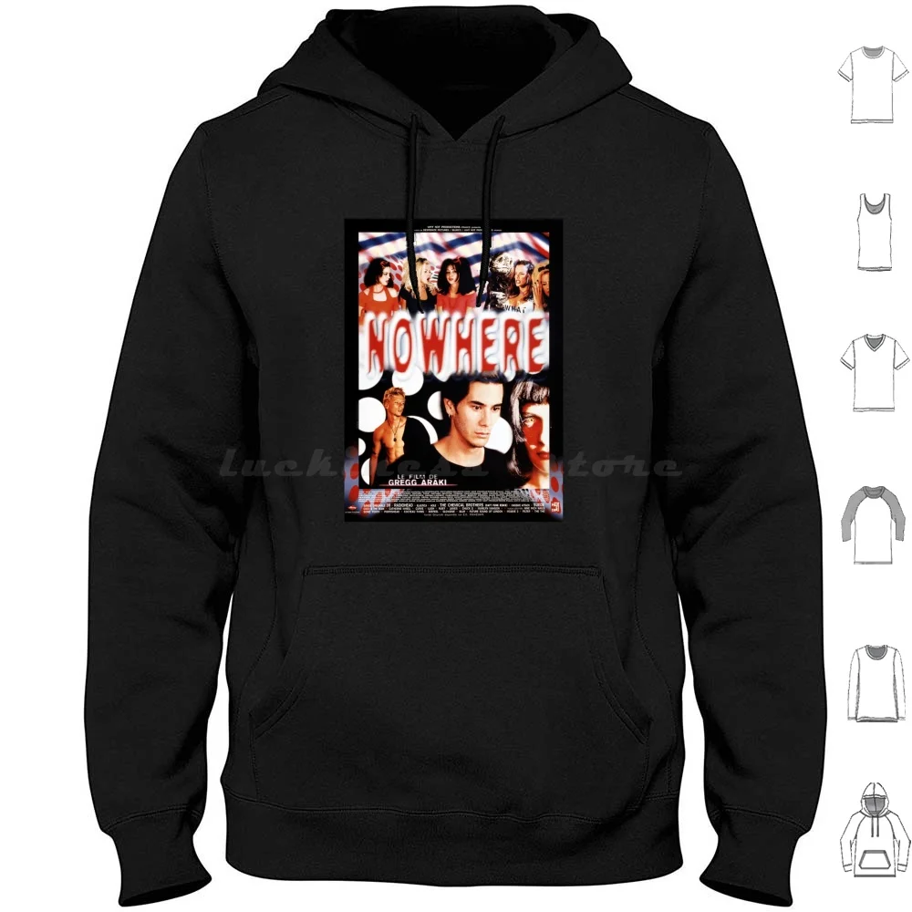 Nowhere ( 1998 ) Poster Hoodie Cotton Long Sleeve Nowhere 1998