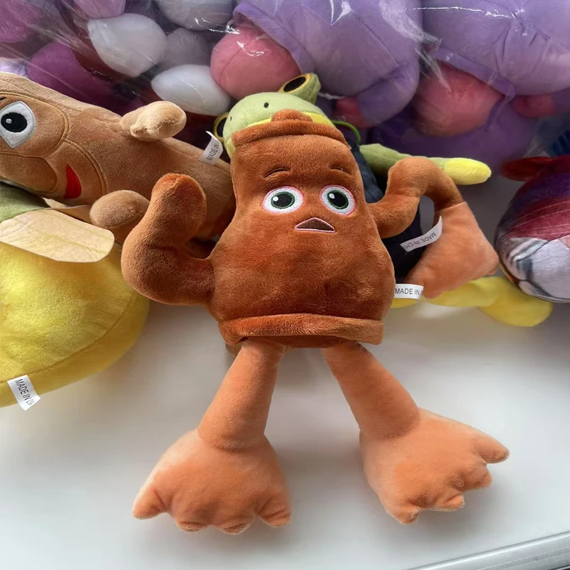 Brainrot ألعاب من نسيج مخملي تونغ الصحور بلوشي الكرتون التمساح الشمبانزييني دمية الزخرفية Tralalero Tralala أرقام الموز لعبة هدية