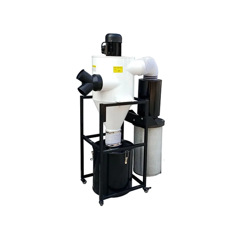 750W-2.2KW Industrial Mobile Bag Filter Dust Collector Engraving Machine Cyclone Vacuum Cleaner