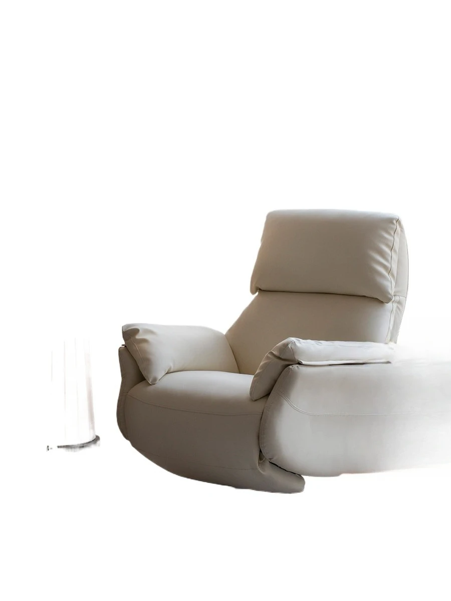 

Light luxury sofa adjustable, sleepable, electric recliner can sit and lie down