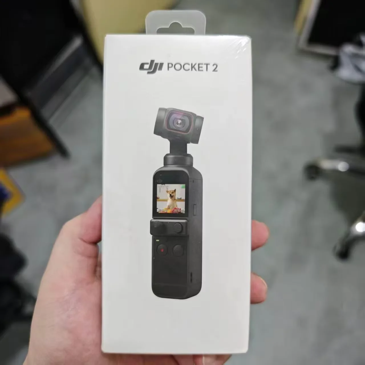 Original DJI Pocket 2 Handheld Anti-Shake 3 Axis Gimbal Stabilizer 4K 64MP Camera Auto Focus Face Tracking Vlog Recording Camera