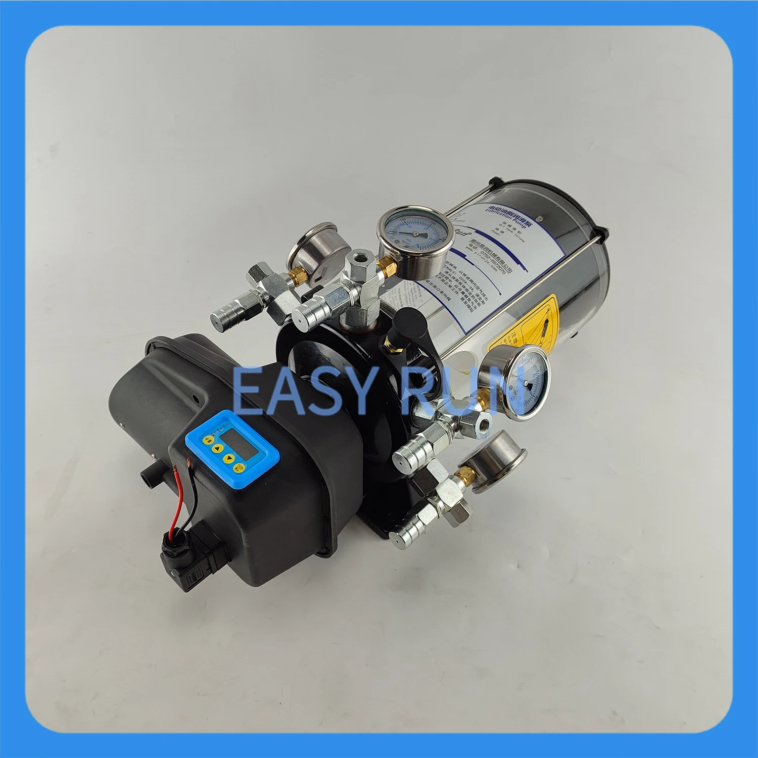 4 Liters Automatic Grease Pump Electric Grease Pump Punch Grease Pump Press Grease Pump 4 Points