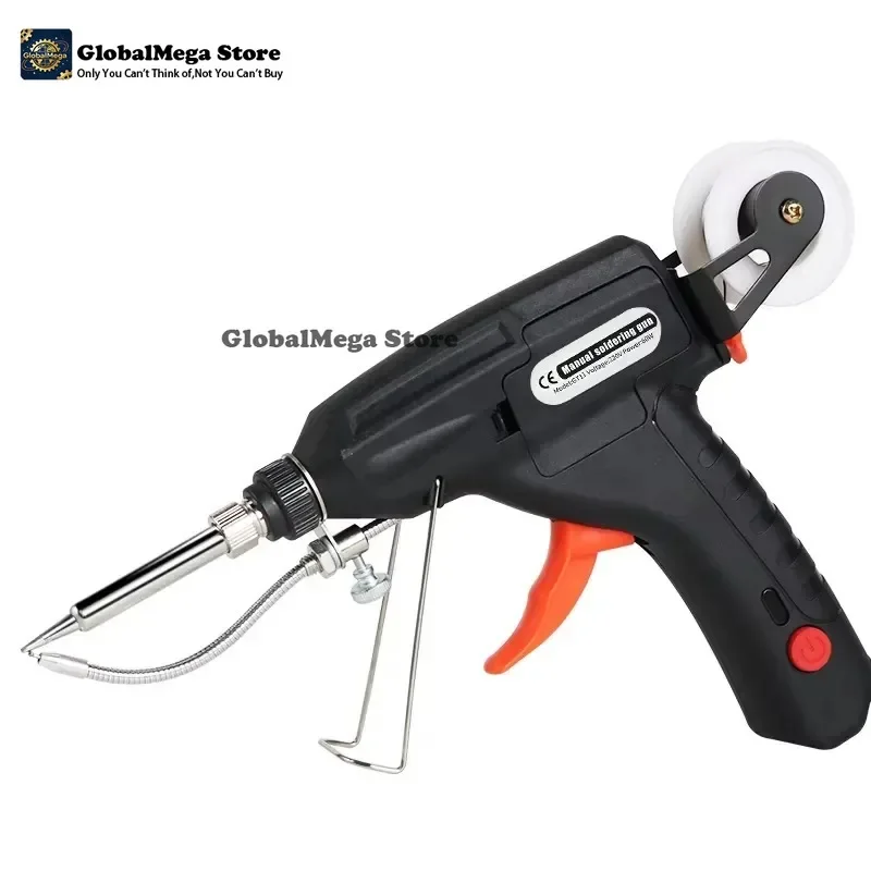 2026 Latest 12V Temperature Control Electric Soldering Iron Welding for Home Repair DIY Electronics Soldering Tool with
