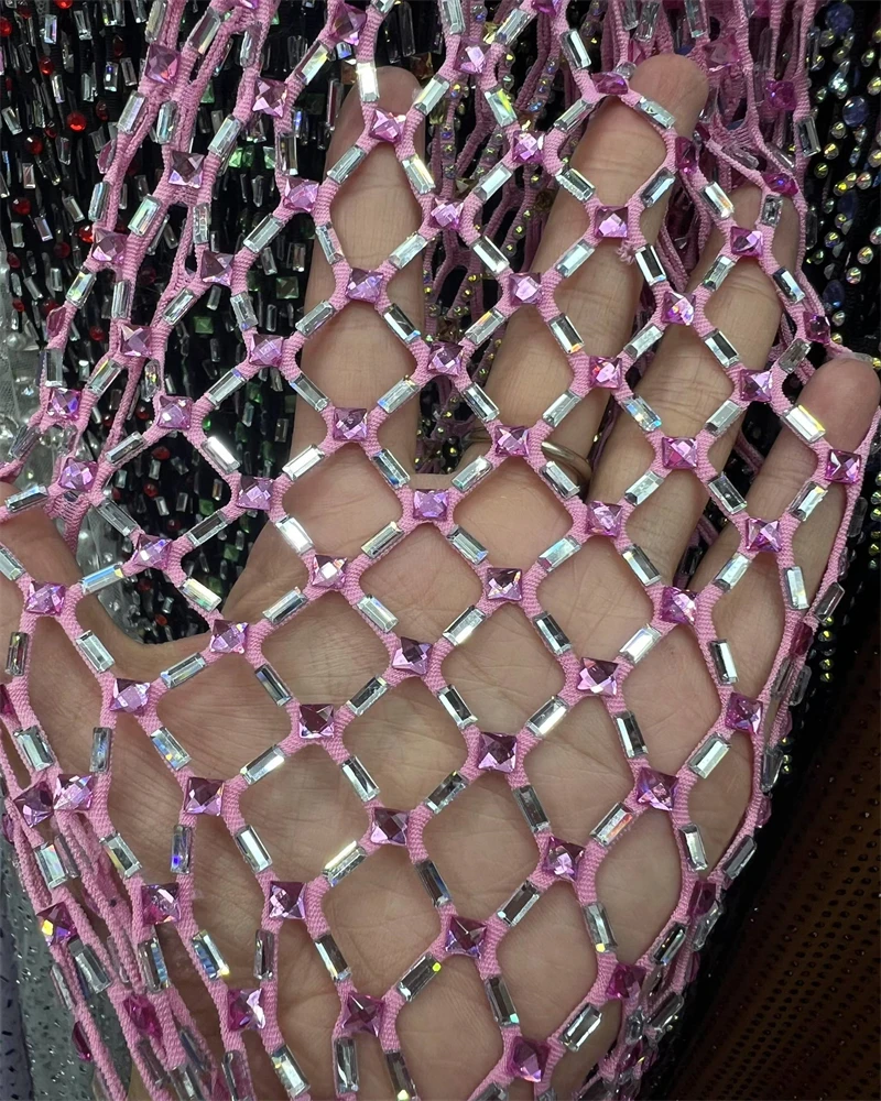 

2025 Elegant French Embroidery Mesh Lace Fabric with Bead And Sequin for African Nigerian Wedding Dresses Fashionable