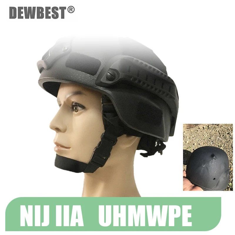 

DEWBEST FAST Helmet - Aramid Mission Setup | High-Performance Protection, US Law Enforcement Inspired