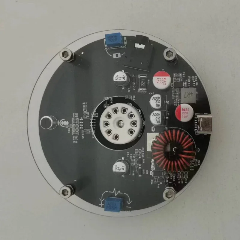 DIY Gaming Digital Tube Glow Tube LED Luminoso Pastilla de Música Pantalla de Música