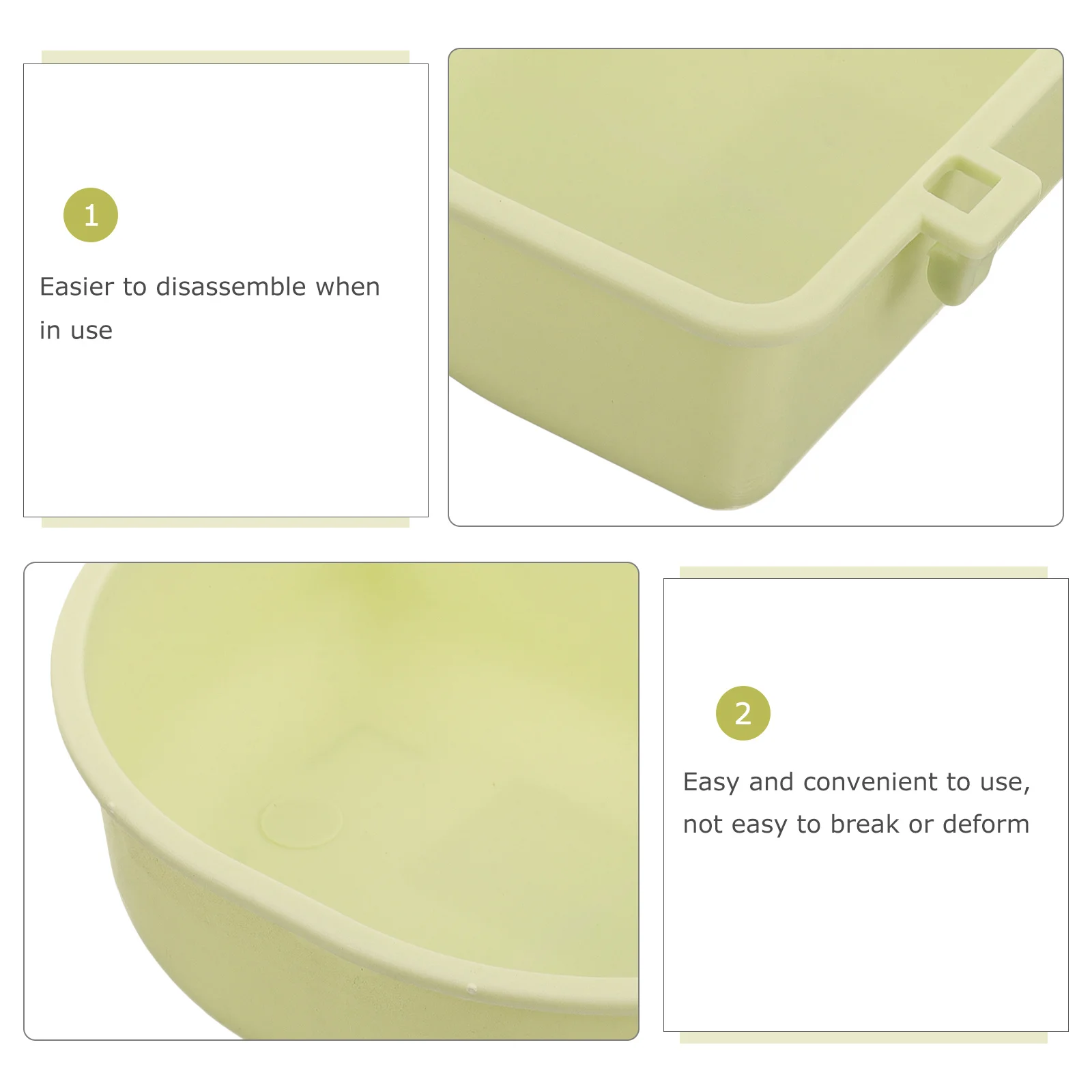 

Hanging Pet Bowl Plastic Dog Cat Feeder Reusable Food Water Container For Cage Small Pets Puppy Rabbit Bowl Pet Cage