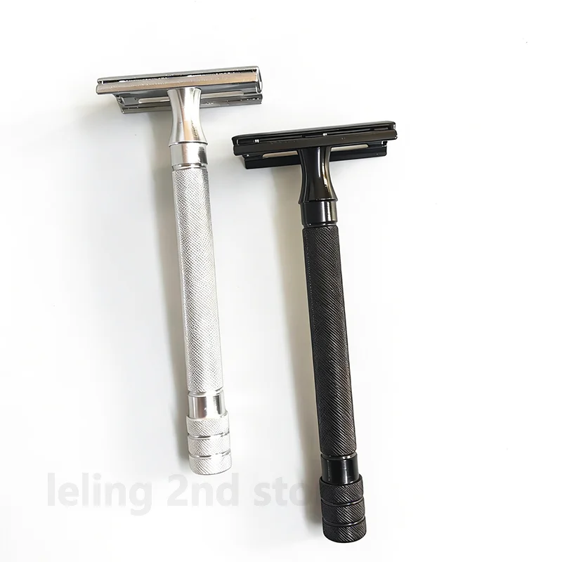 New 2Color Men's Metal Safety Razor Sharpness Shaver Classic Styling Quick Replacement Blade Safe Shaving Beard