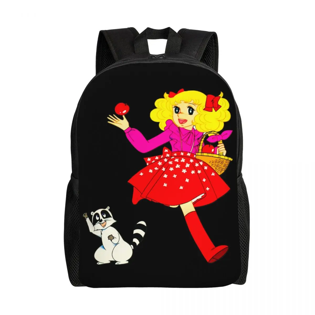 Candy Candy Anime Manga Laptop Backpack Women Men Casual Bookbag for College School Student Bag