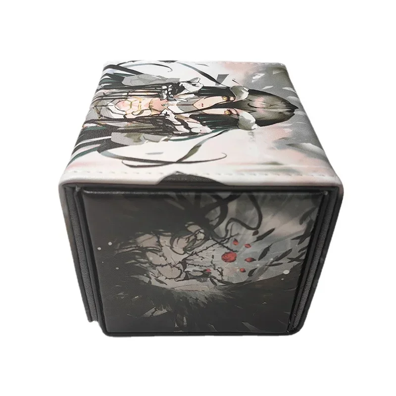 Yu-Gi-Oh DIY Homemade CARD BOX Albedo Overlord Toys Hobbies Anime Game Peripheral Collection Christmas Present