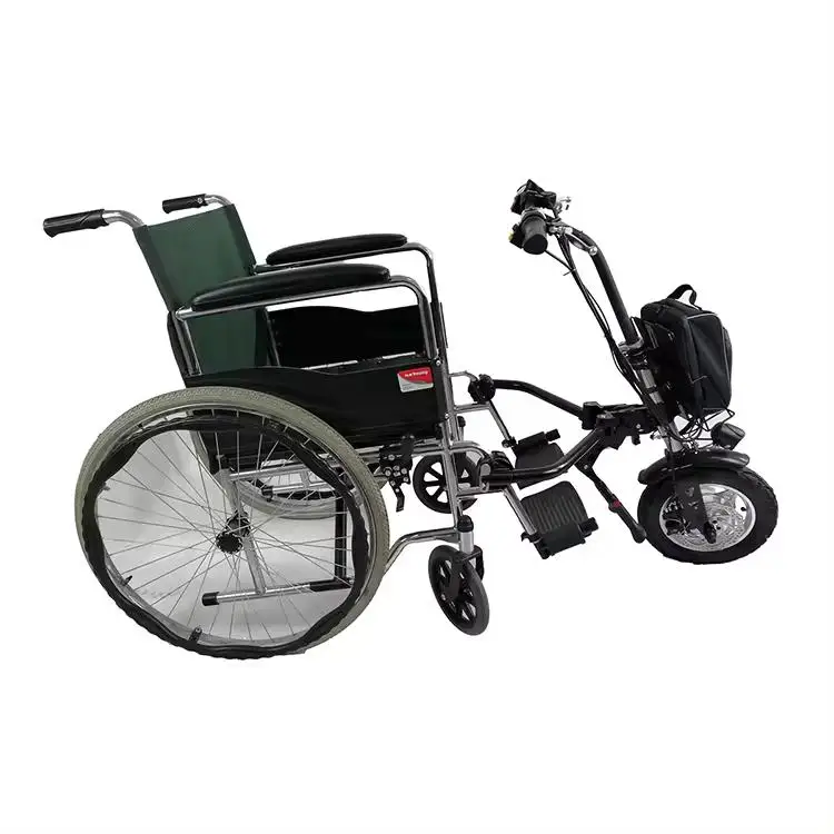 2025 New Arrival Electric Handcycle Kit 16Inch 36v 500w Power Assist Attachment Chinese Attachment Kit