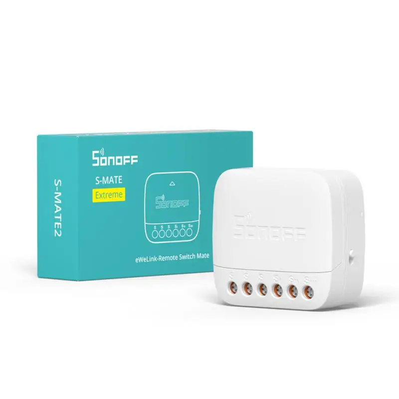 SONOFF Extreme Switch Mate S-MATE2 eWeLink-telecomando tramite Smart Switch per Smart Home funziona con Alexa Google Home IFTTT