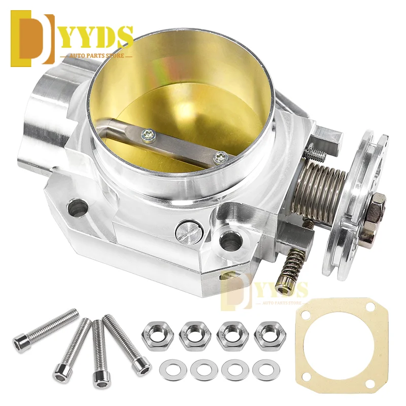 

70mm Throttle Body Valve For Honda Performanc H22 B16 B18 D16 F22 B200 D/B/H/F EF EG EK D15 S2000 Fit Intake Manifold CNC