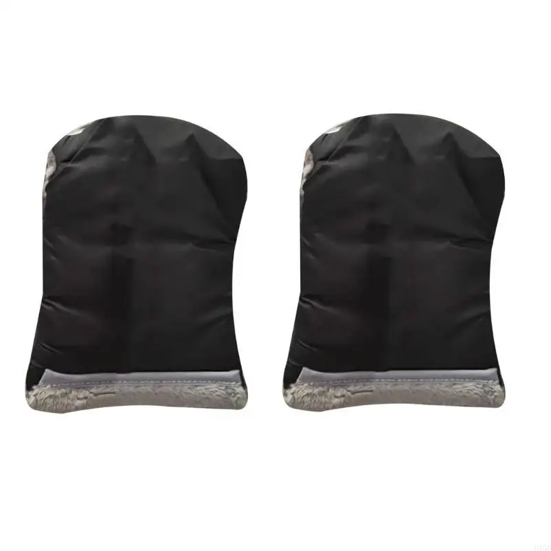 

H55B Thick Warm Stroller Hand Muff Cold Weather Windproof Pram Gloves for Baby Cart