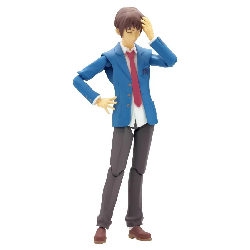 

In Stock Original Max Factory Figma 004 Kyon Suzumiya Haruhi No Yuuutsu 2009 15cm Model Animation Character Action Toy