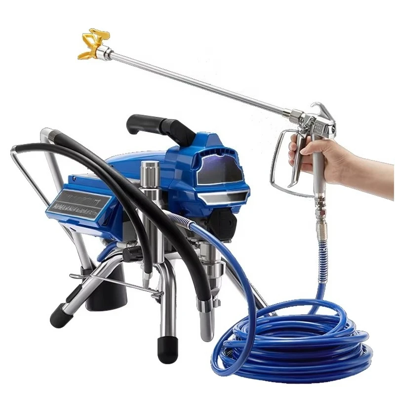 Polyurethane PU Spray Foam Machine Dual Metering Pump Polyurea Spraying Device For Wall Roof Waterproof Insulation