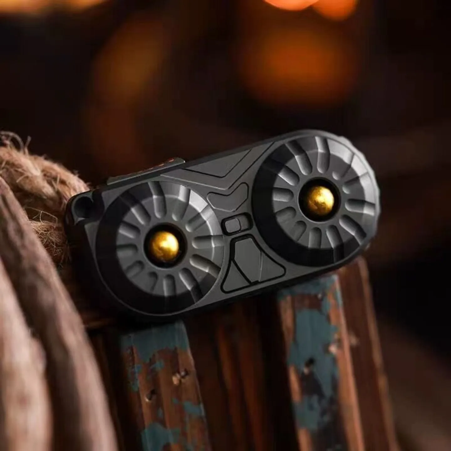 EDC Fidget Push Card Decompression Toy Mechanical Intensive Paragraph Pop Coin Magnetic Levitation Stress Relief Fingertip Toy